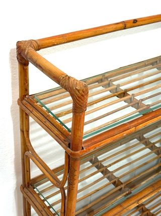 MUEBLE DE CAÑA VINTAGE