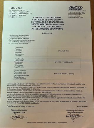 Taximetro Digitax M1