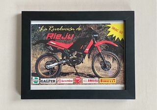 RIEJU DRAC 50 cuadro cartel catalogo despiece
