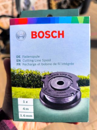 Hilo desbrozadora eléctrica Bosch