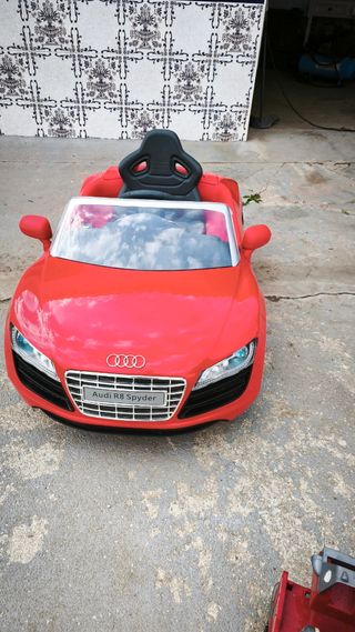 Coche bebe Audi R8 Spyder control remoto 🚗