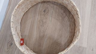 Base árbol Navidad mimbre