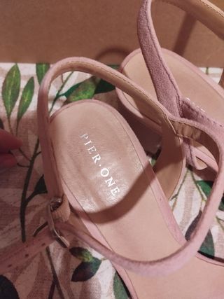 Sandalias tacón grueso Pier One