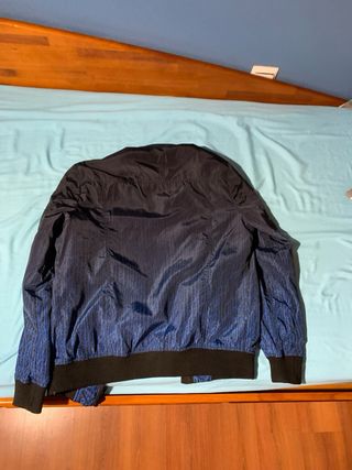 Bomber Azul-Negra