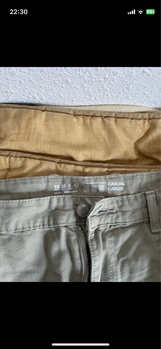 pantalon cargo mujer