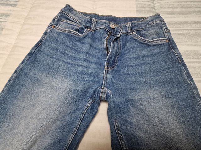 Vaquero y camisa niño Zara