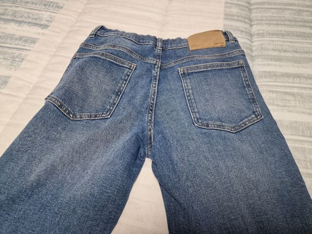 Vaquero y camisa niño Zara