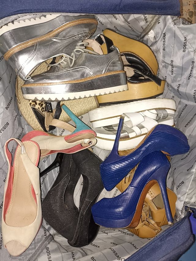 Zapatos mujer tallas 36/37.8 pares