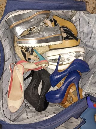 Zapatos mujer tallas 36/37.8 pares