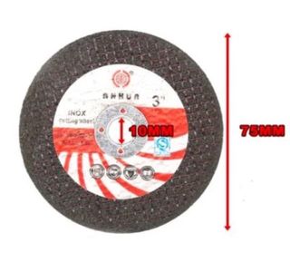 Discos de corte miniradial 76mm 