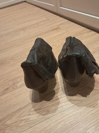 Botines piel negros talla 39