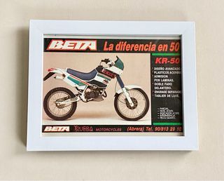 BETA KR 50 cuadro cartel poster catalogo despiece