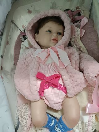 Bebé reborn y carrito