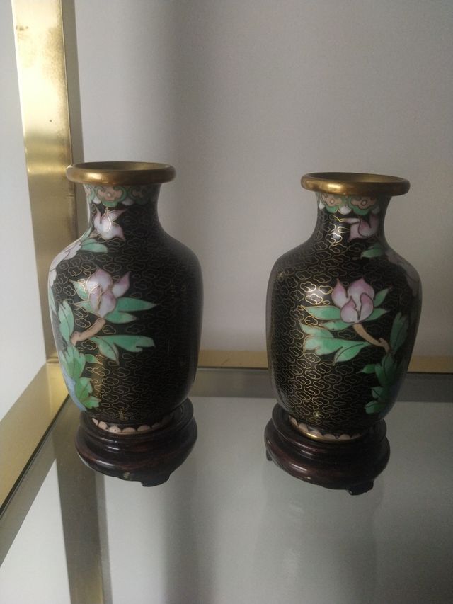 Jarrones de cloisone