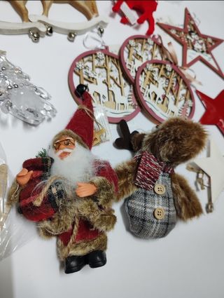 Lote de productos de navidad, también sueltos