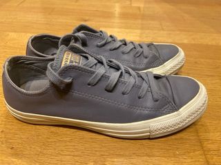 Converse Gris Piel Talla 38