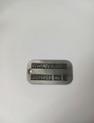 Placa lobezno logan