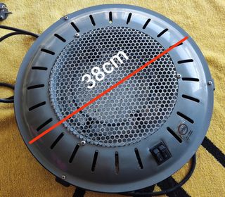 Calefactor Brasero eléctrico 