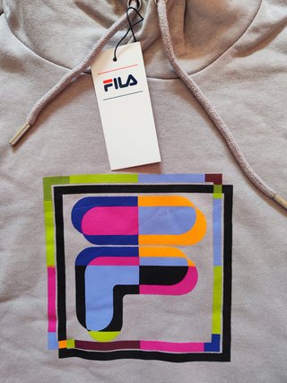 Sudadera con capucha Fila FAW0275, Mujer, Talla S
