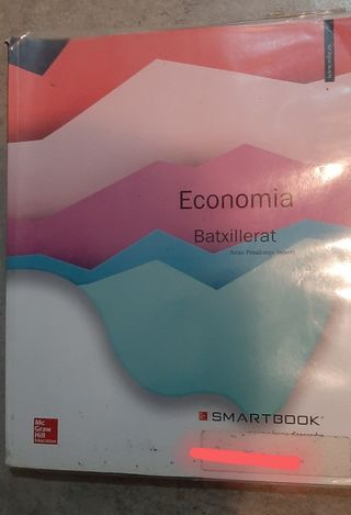 Llibres batxillerat Economía