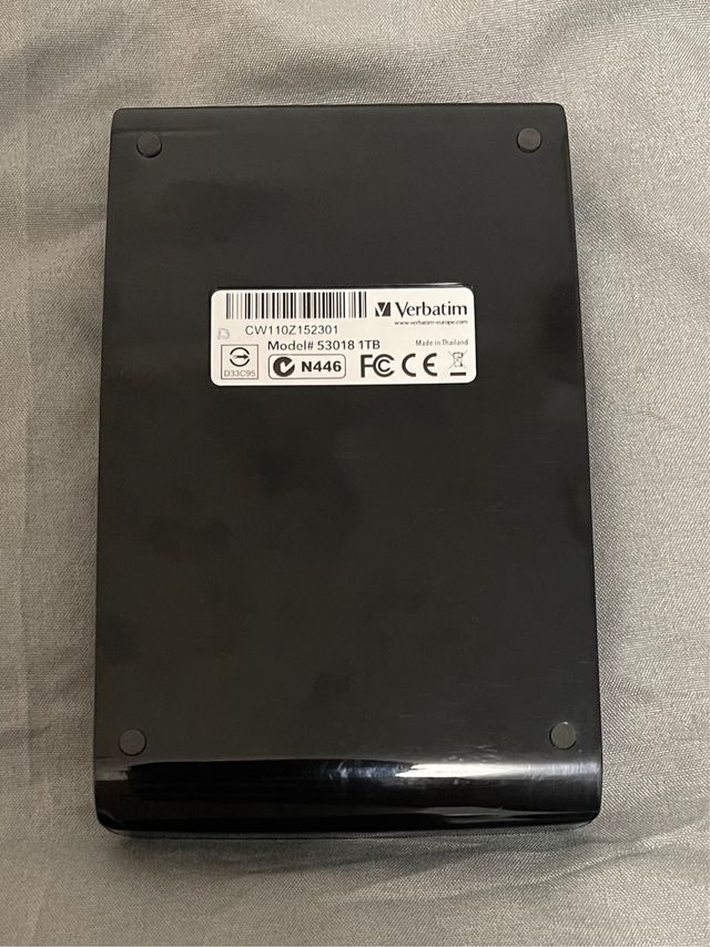 DISCO DURO EXTERNO VERBATIN 1TB