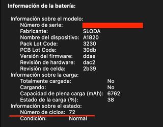 MacBook Pro 15" con TouchBar Intel Core i7 2,9Ghz