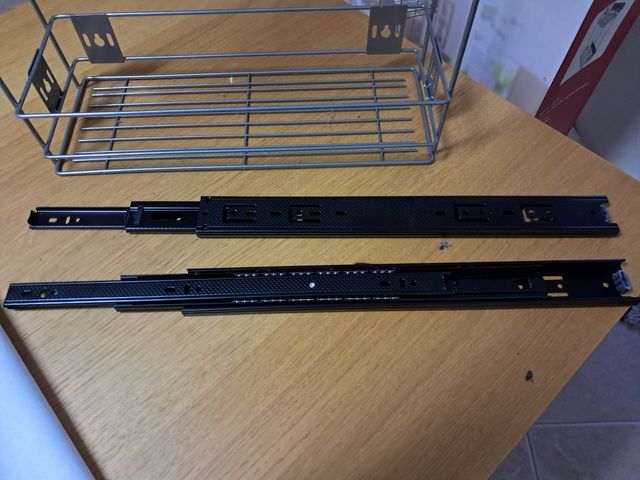 Organizador de armário de base extraível