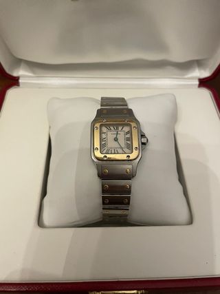 Reloj Cartier Santos Acero y oro