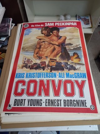 Póster cine convoy