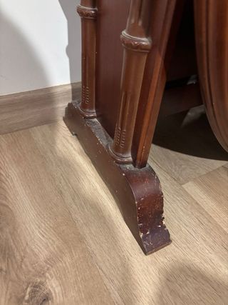 Mesa madera maciza antigua