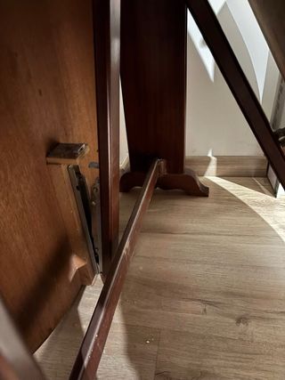 Mesa madera maciza antigua