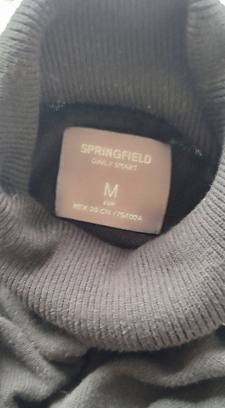 Jersey cuello alto Springfield talla M