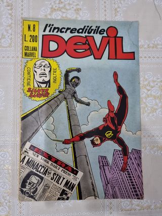 Fumetti lotto spletter , l'incredibile devil ecc.
