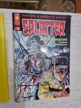 Fumetti lotto spletter , l'incredibile devil ecc.