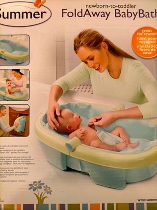 Bañera bebé viaje