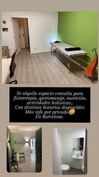 Co-working para terapeutas alquiler por horas