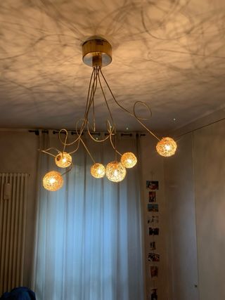 Lampadario e abatjour