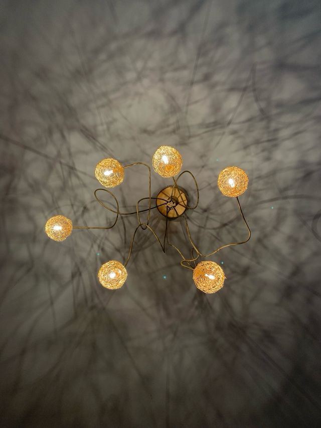 Lampadario e abatjour