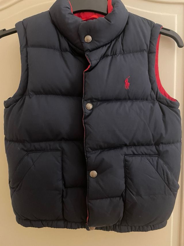 Chaleco Plumas Polo Ralph Lauren Talla 7- original