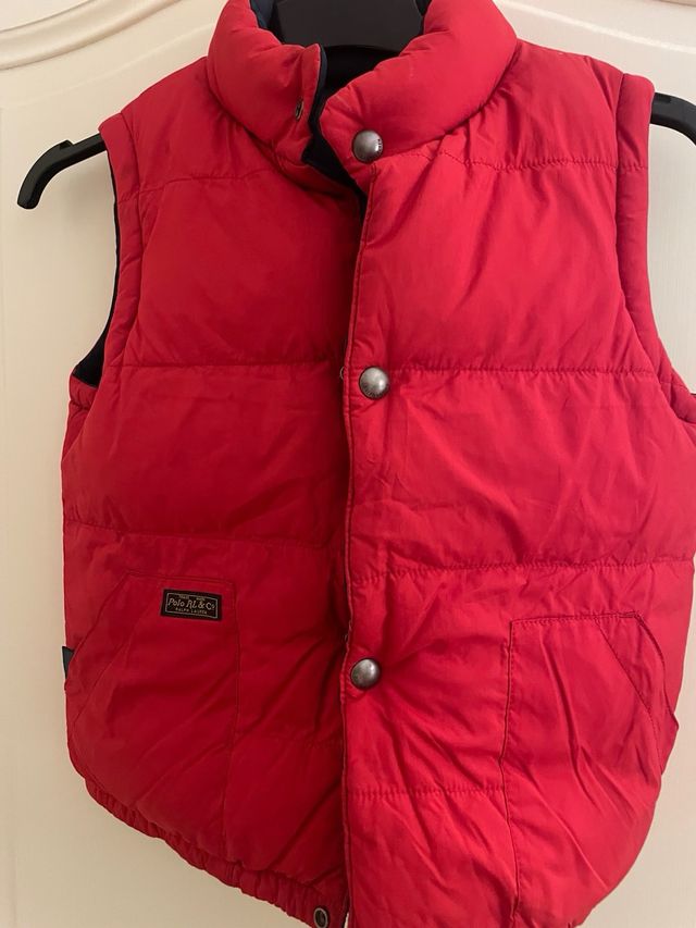 Chaleco Plumas Polo Ralph Lauren Talla 7- original