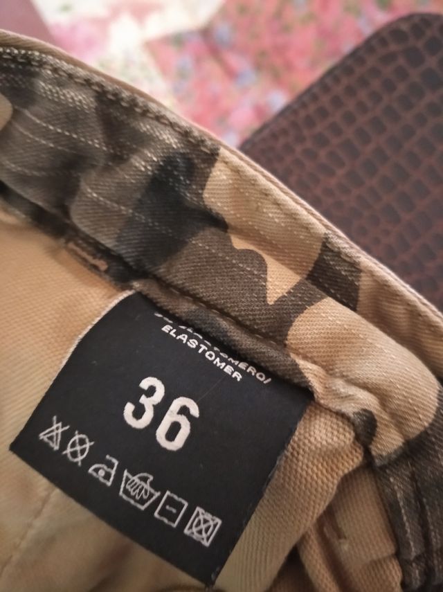 Pantalone uomo beige