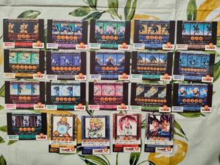 Dragón ball skill card collection japan