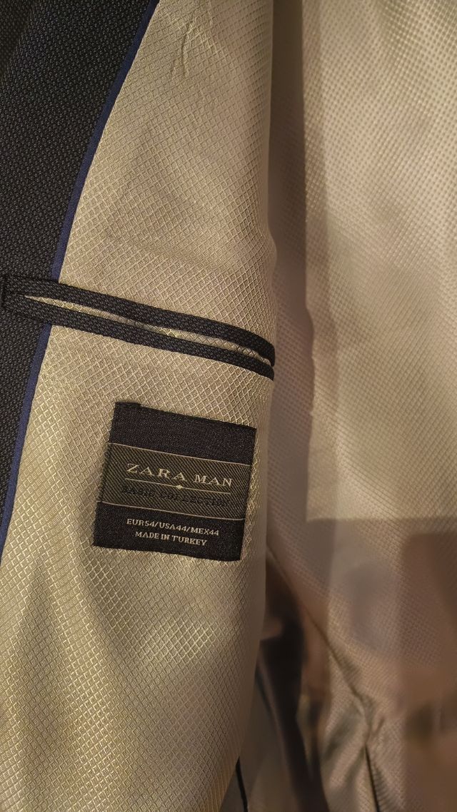 Americana Zara Man talla 54