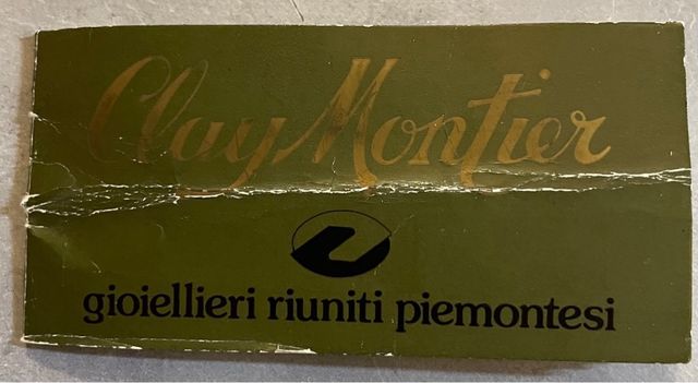 Orologio vintage Clay Montier