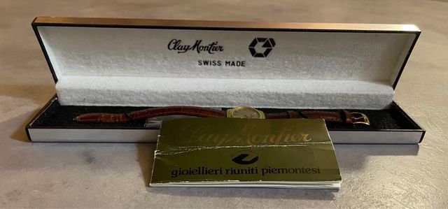 Orologio vintage Clay Montier