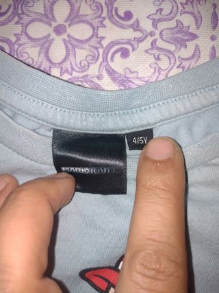 Camisa de niño o niña