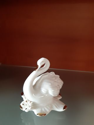 Cigno in porcellana Capodimonte