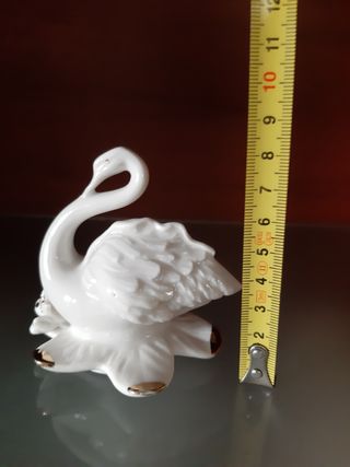 Cigno in porcellana Capodimonte