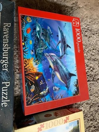 Lote de 4 puzzles de 1000 piezas