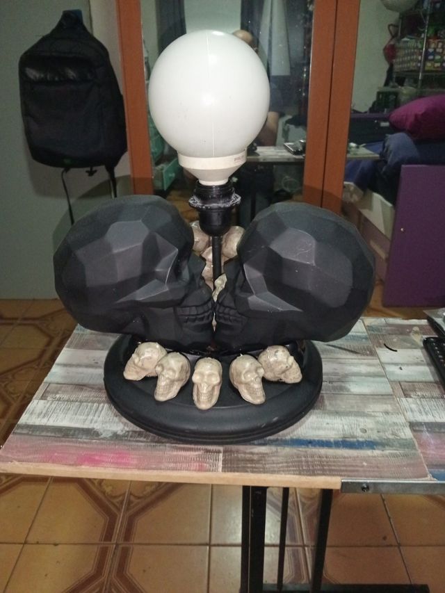 Lampara calaveras